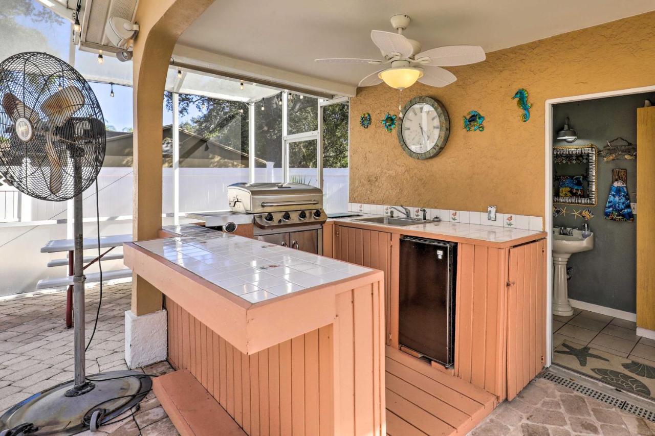 Cozy Home In Heart Of Tampa With Lanai And Pool! ภายนอก รูปภาพ